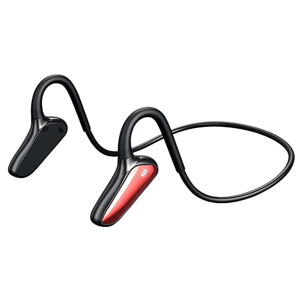 Kannettavat urheiluvedenpitävät langattomat in-ear-kuulokkeet, Bluetooth nappikuulokkeet Langattomat kuulokkeet Bluetooth kuulokkeet kuulokkeet juoksemiseen kävelyyn Gyming Cy red