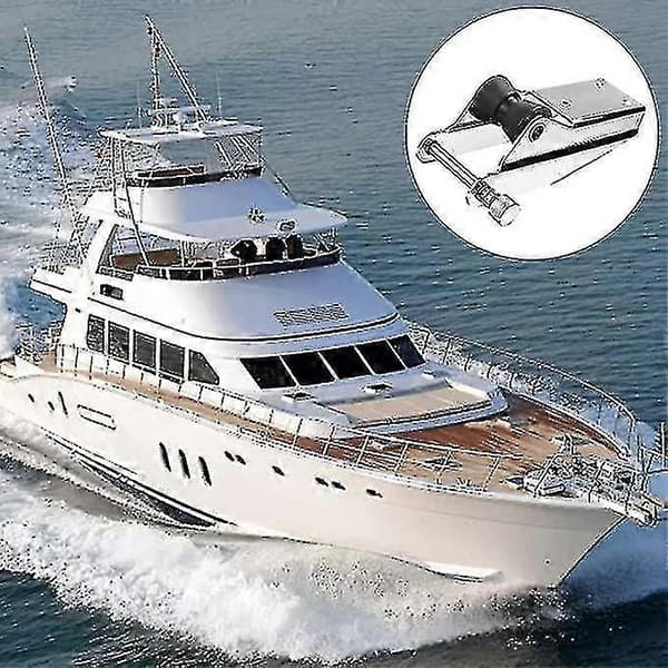 Baugankerrulle Rustfritt Stål Båtankersnelle Marine Docking Erstatningstilbehør, Utskiftbart Yachttilbehør-ZZY
