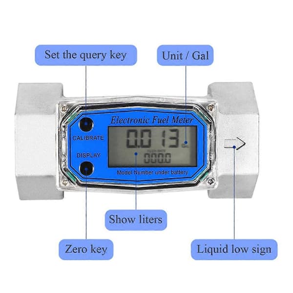 Meter Display Chip til Turbine Flow Meter Mål Die sel Kerosin Benzin