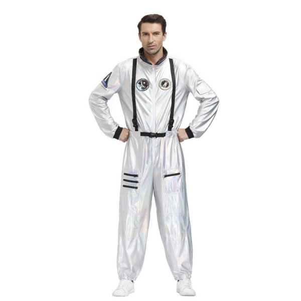 Halloween Dräkt Vandring Jorden Rymddräkt Grupp Fest Cosplay Uniform Man man 2 XL