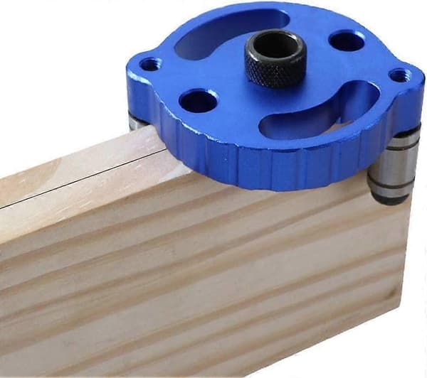 Dowel Bor Guide, 2,75 tommer Aluminium Legering 3-Huls Borbit Guide Jig Positions Locator Håndborværktøjer