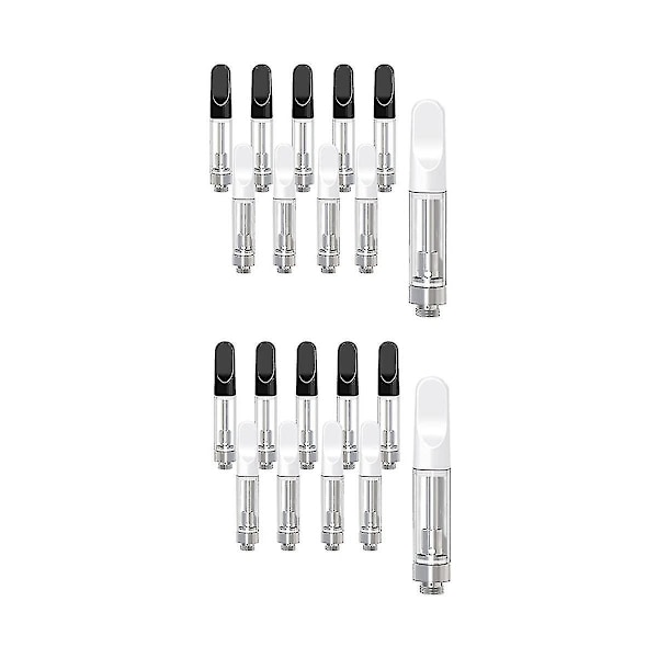 20 stk. tomme opbevaringspatroner til 1,0 ml glas