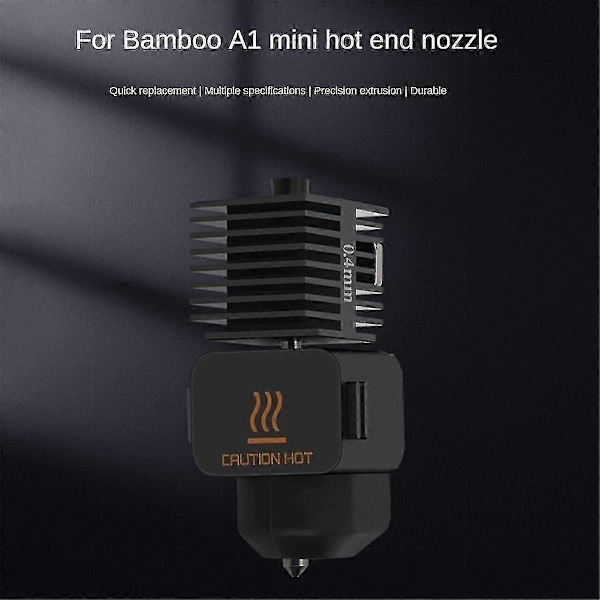 Hotend Kit för A1 Mini Munstycke Hot End Montering 0.2mm Munstycke för A1 3D-skrivardelar