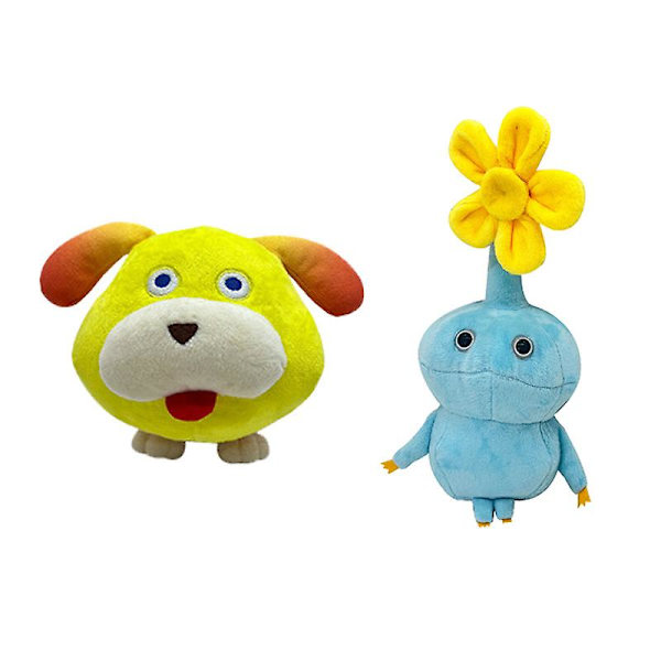Pikmin Oatchi Dog Pehmo Nukke Söpö Jää Pikmin All Star Pehmolelut Pehmeä Sarjakuvapeli Kodinsisustus Tyynyt Lapselle Joululahja 2pcs