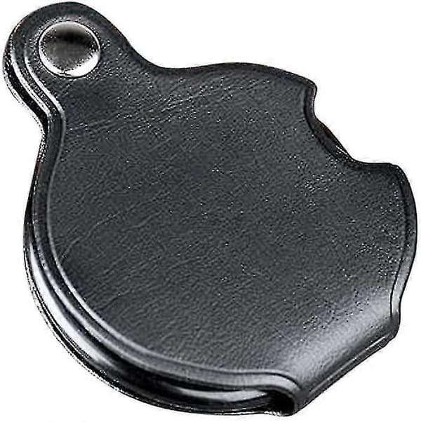 Mini Fickficka Förstoringsglas 20x Vikbart Handhållet Smyckeslupp Med Metallskydd