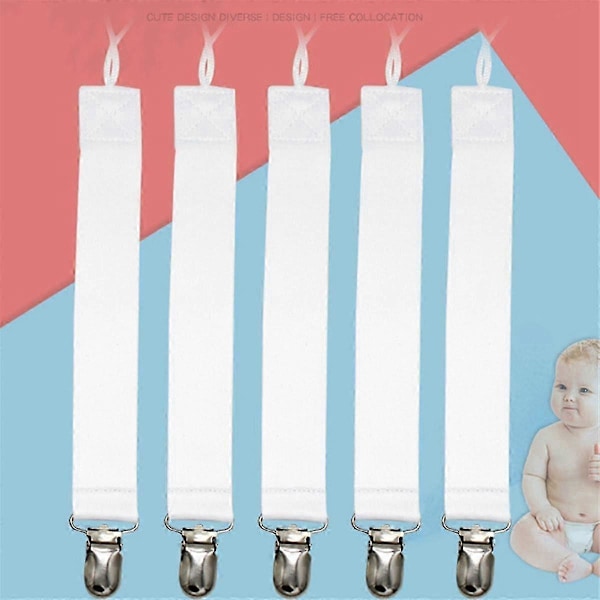 Tekstilklips for sublimering, matkvalitet, universell baby med klips, 30 stk