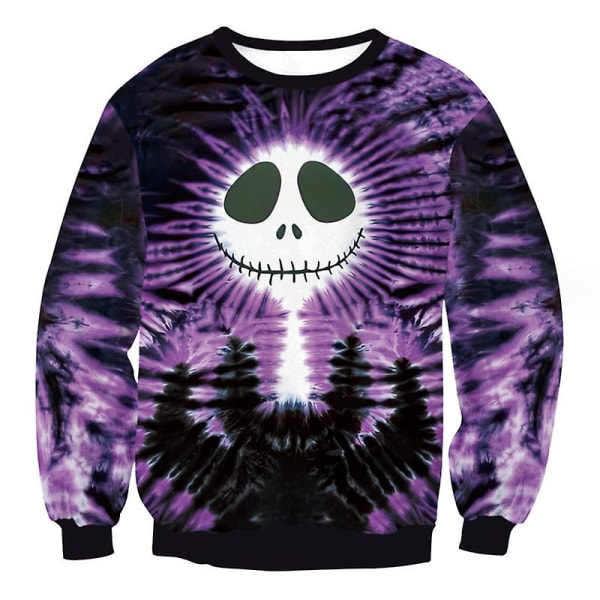 Pumpkin Face - Halloween Outfit Unisex tröja med crewneck COLOR 3 M