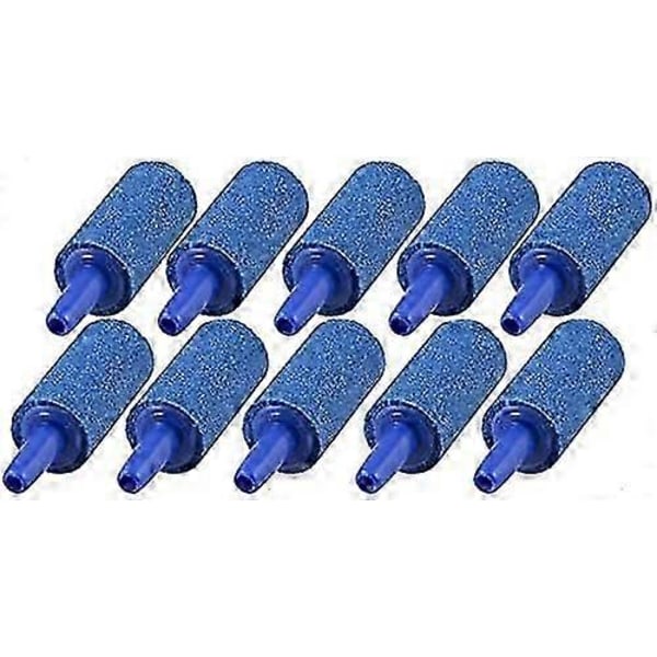 Akvarieairstenar Luftbubblor Stenar Mineral Cylindrisk Form Luftsten Akvarieaccessoarer För Fiskar Tankar Hydroponisk Syre 10 St
