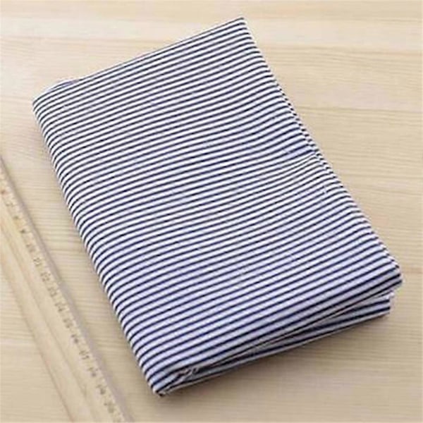 7 st 25x25cm Blommig Prickig Lapptäcke Bomullstyg Enfärgat Tyg DIY Sömnad Quilting mengxi