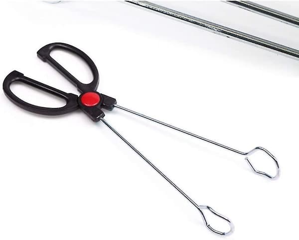 2-pack saxar i rostfritt stål, köksredskap för matlagning, bakning, bröd, grill, buffé - Q1