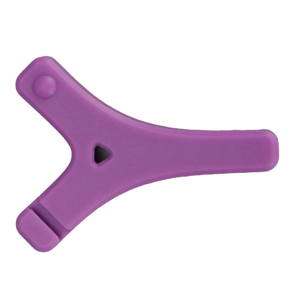 Ortodontiska Bite Chewies Y-formade Förhindrar Ansiktsförvrängning Säker Livsmedelsgodkänd Gummi Dental Aligner Chewies Lila Druvsmak