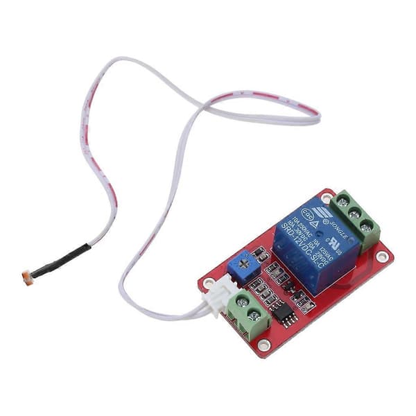 12V Bil Lyskontroll Bryter Lysdeteksjon Sensor Fotoresistor Relé Modul