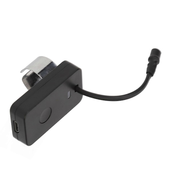 LED-korvanpuhdistusvalaisin, monitoiminen, 3 nopeutta, USB-ladattava, korvanpuhdistuspeukalovalo, musta