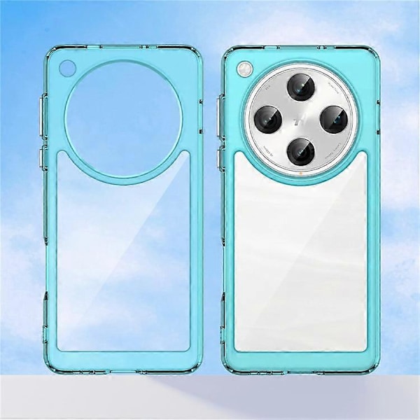 Kompatibel med Oppo Find X8 5G / Find X8 Pro 5G Deksel TPU + Akryl Beskyttende Klar Telefon Cover Transparent