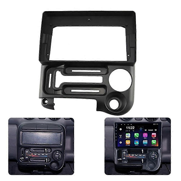 Bilradio Fascia for Santro 2003-2005 DVD Stereo Rammeplate Adapter Montering Dash Installasjon Bez