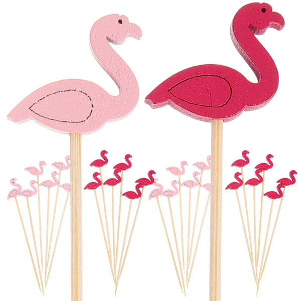 Fruktplock Tandpetare Grillspett Frukt Bambu Plock Party Födelsedagar Bröllop Fester Elegant Design 13,5x2,5cm Gaffelfrukter 100st