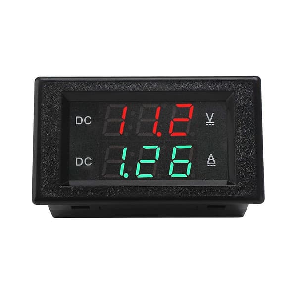 100V Digital Display AC Dobbel Display Spenningsamperemeter LED Digital Voltmeter Digital Display Amperemeter Hode Høy Presisjon