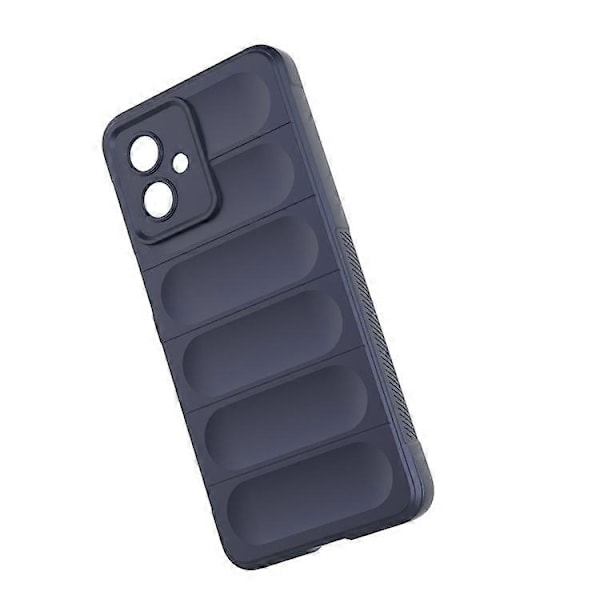 Kompatibel med Motorola Moto G54 5G TPU Cover Stødsikkert Robust Telefon Bagcover DarkBlue