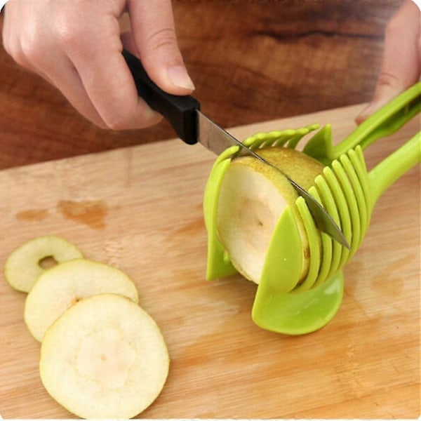 Handhållen Cirkulär Mode Citronskivor Tomatskärare Q