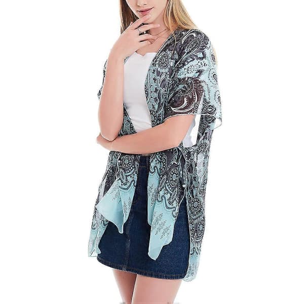 Sjal Wraps Absorberende Lett Chiffon 74x80cm 1 stk
