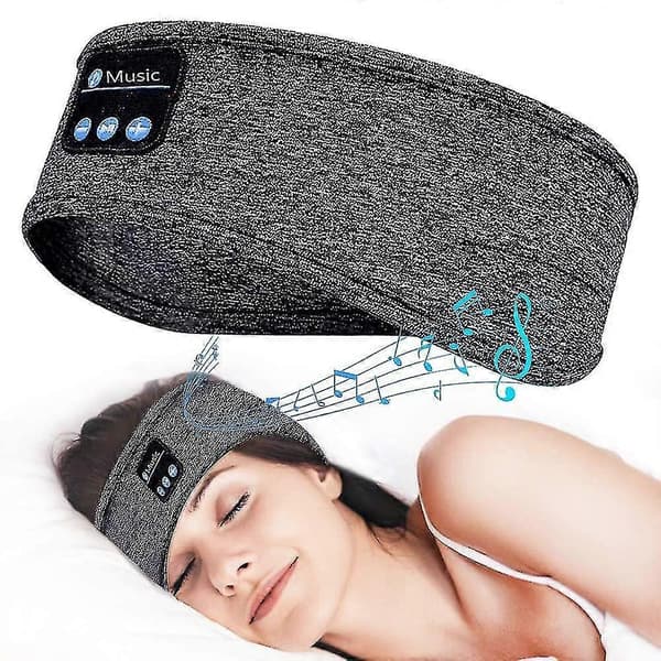 Sömn-hörlurar Bluetooth-pannband, Perfekt för Sport