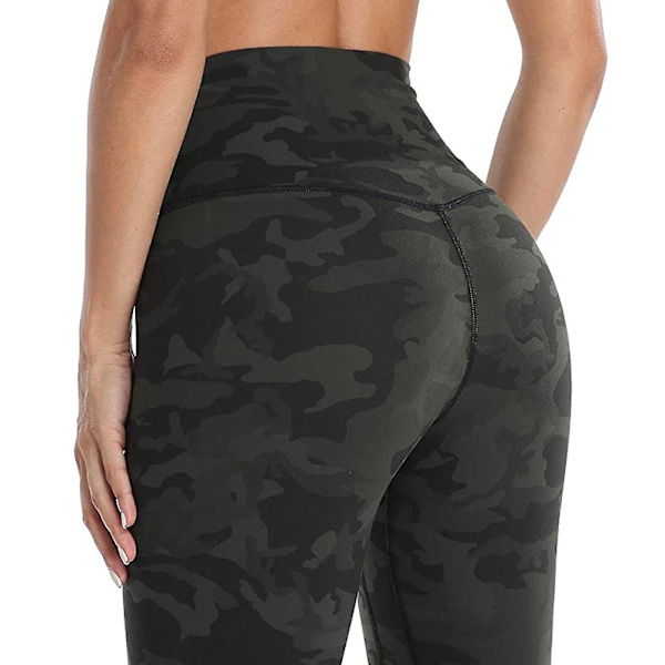Tflycq Naisten Stretch Jooga Leggingsit Fitness Juoksu Kuntosali Urheilu täyspitkät aktiivihousut Multicolor M