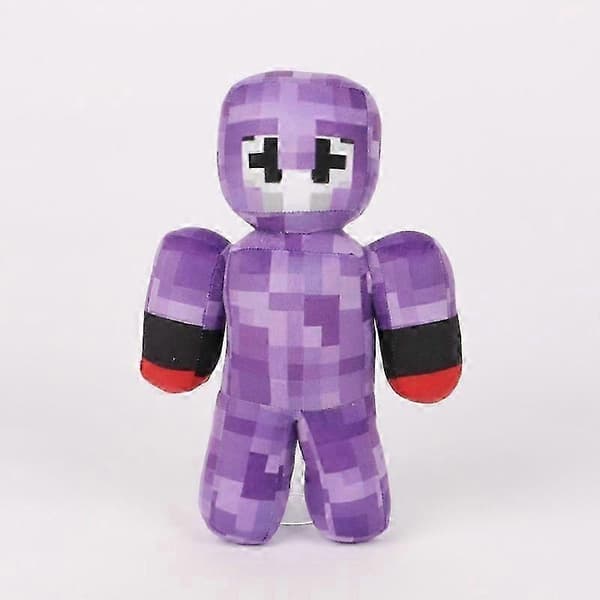 ParrotX2 eike wemmbu minecraft SMP Piush Toy 26cm kosedyr purple