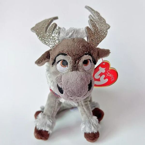 15cm Ty Beanie Frozen 2 SVEN the Grey Rendeer Plyschleksak Mjuk Söta barn Populär födelsedag Julklapp Gosedjur