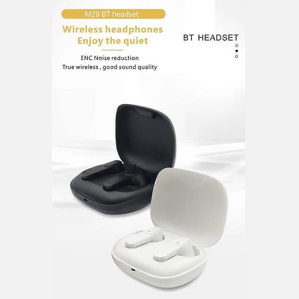 TWS Bluetooth-kompatible 5.2 trådløse ørepropper med ladeetui TWS Stereo