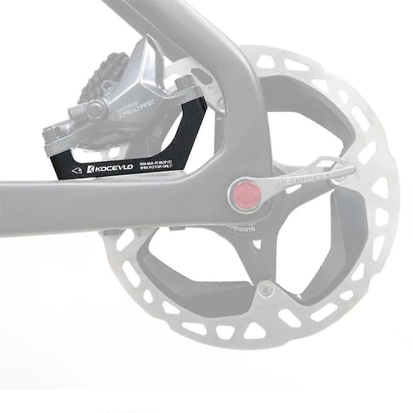 R140P-D Bakre Flat-Mount til Post-Mount Kaliper Adapter for 160mm Rotor Landeveisskivebrems FM til PM
