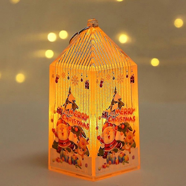 Jul LED Lykta, Liten Portabel Flamlös Lykta