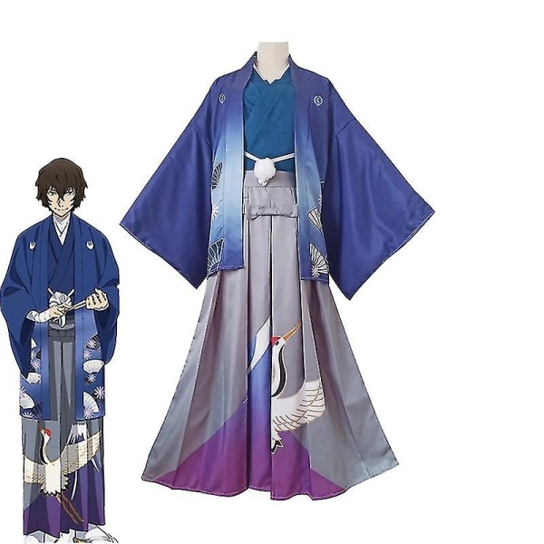 Bungo Stray Dogs Cos -asu Dazai Osamu Kimono Cosplay Nakahara Chuuya Anime Co