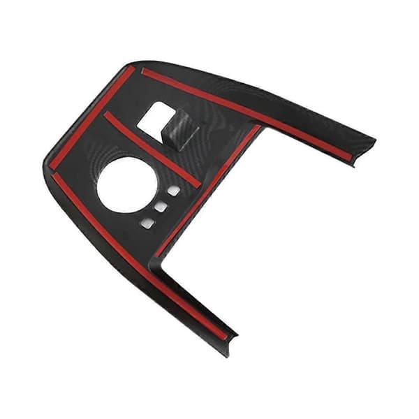 For MG4 EVMulan Karbonfiber Girskiftpanel Senterkonsolldeksel Trim Styling