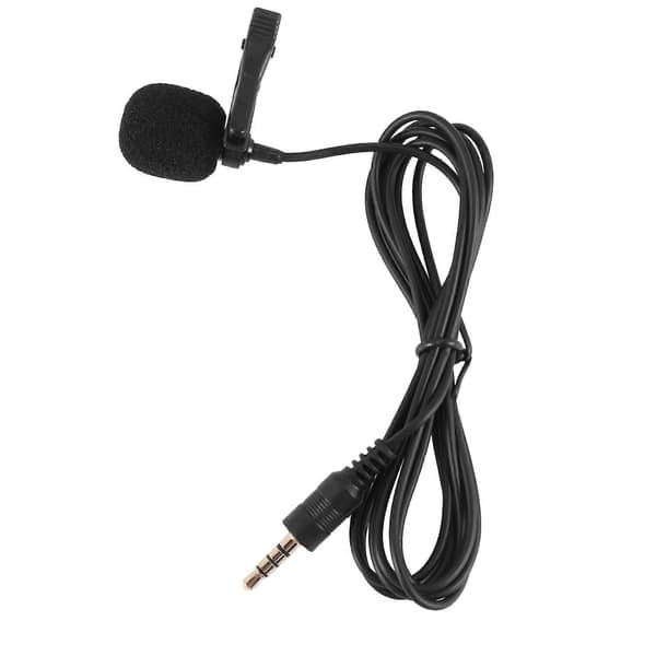 3,5 mm datamaskin clip-on mini mikrofon