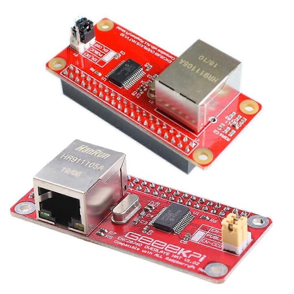 ENC28J60 LAN Ethernet Netværksadaptermodul til Raspberry Pi Zero