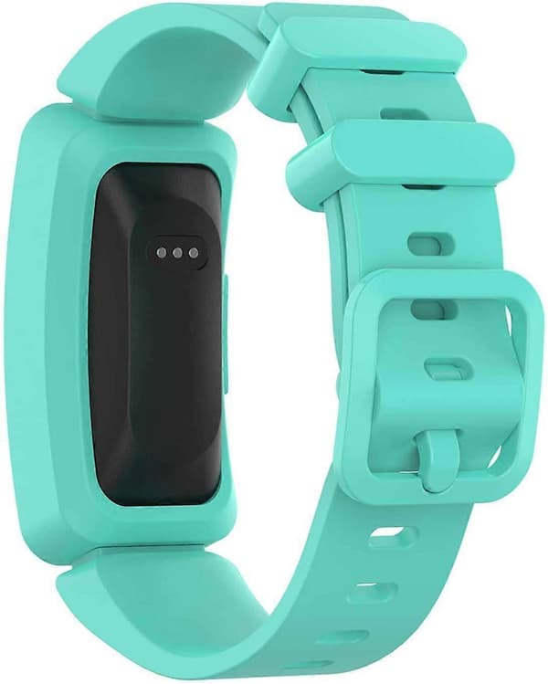 Kompatibel med Fitbit Ace 2 remme til børn 6+, blødt silikonearmbånd