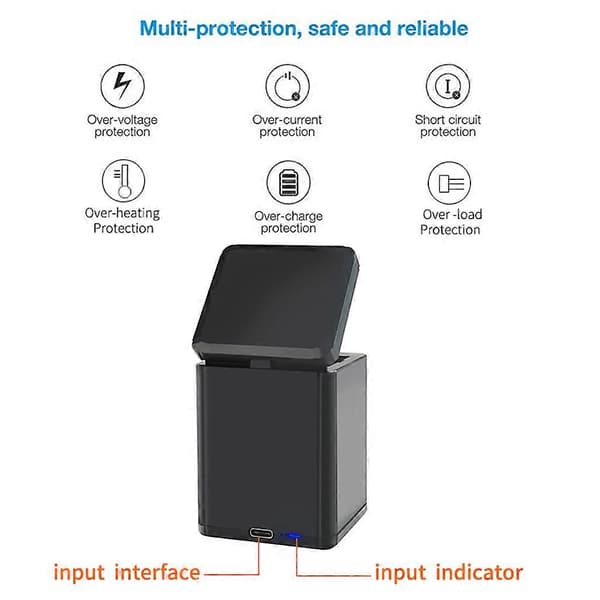 USB-ladeboks for Tello Drone Batterilader Hub Utendørs Lader