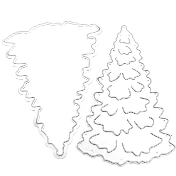 Juletræer Skærestencils DIY Mors Dag Valentinsdag Jul
