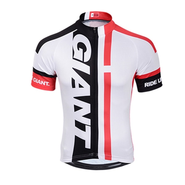 2023 Herr Kortärmad Jersey Set Ropa Ciclismo Hombre Summer GIANT Cykelkläder Outdoot Bib Shorts Kostym Cykeluniform jersey-1 L