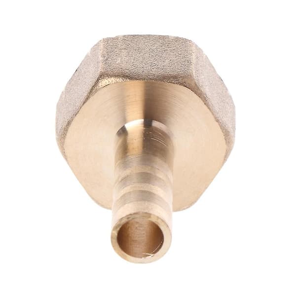 Messing Han/hun Gevind 1/2\" Bsp Til 8mm Barb Slangekobling Konnektor Pagode Samling