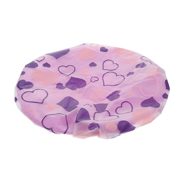 Hiussuoja Suihkuun Uudelleenkäytettävä Vedenpitävä Suihkumyssy Pyyhe Kangas Naisille Kylpy Spa 29.00X29.00X0.30CM Suojaa Kiharat Hiukset 1kpl