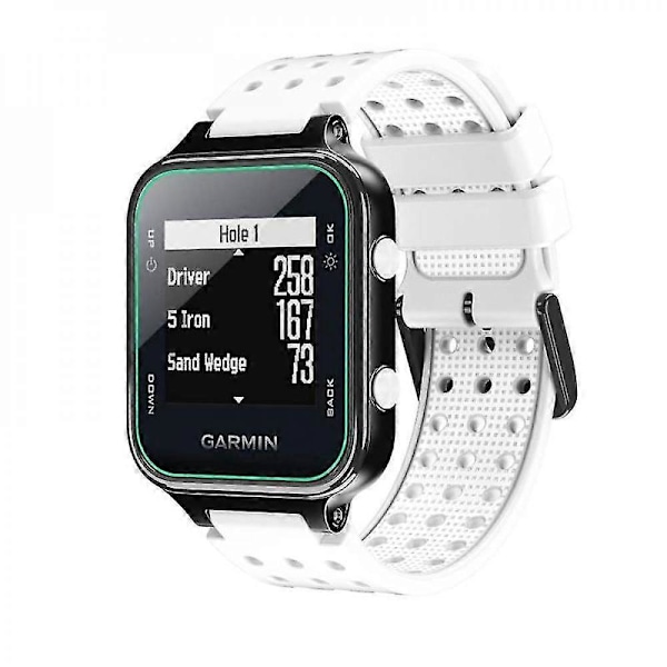 Silikon Armbandsrem Kompatibel Med Garmin Approach S20 Ersättningsarmband Multi-håls Loop DBH