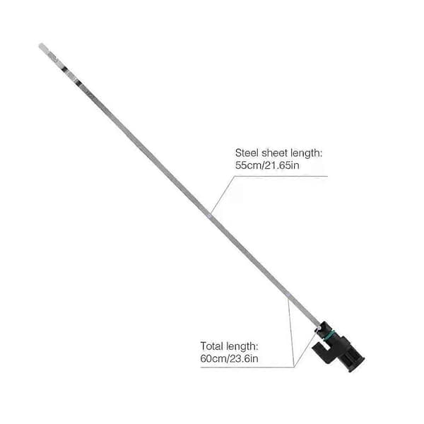 Tilbehør Olieniveaumåler 31086-JA00A 60cm Sølv Rustfrit Stålplade + Nylon Til Maxima Til Altima 31086-JA00A
