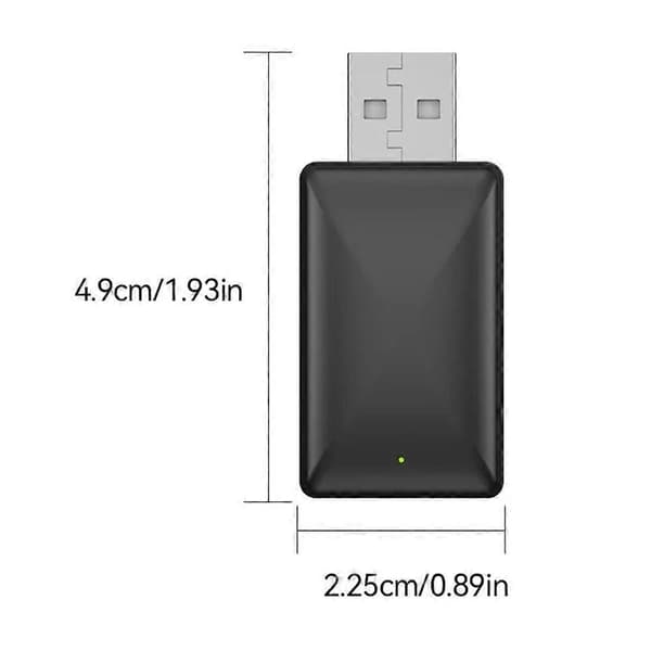 2 i 1 Kablet til Trådløs Tilslutningsboks Androids Auto 2 i 1 Smart USB-dongle til Køretøjer Biler