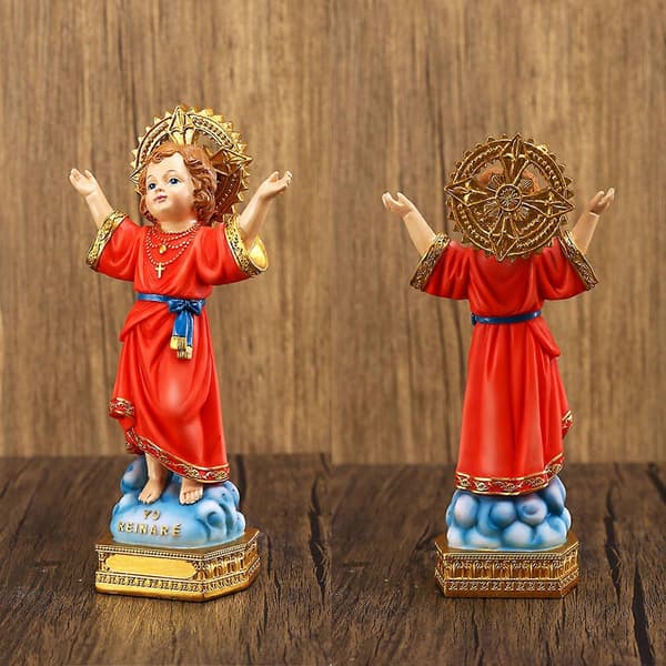 Hellige Barn Jesus Statue Figur Renaissance Collection 8\"H Religiøs Figur