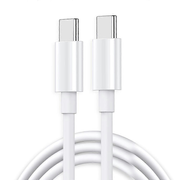 PD 60W Type-C Data Sync-kabel Type-C til Type-C Ladekabel for Mobiltelefon/Laptop