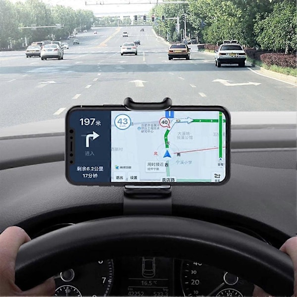 Auton kojelaudan matkapuhelimen GPS-pidike autotelineeseen HUD-lisävarusteille