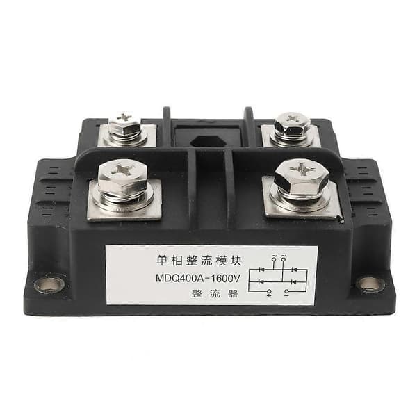 MDQ 400A 1600V Enfas Likriktarbrygga Modul Fyra Anslutningar