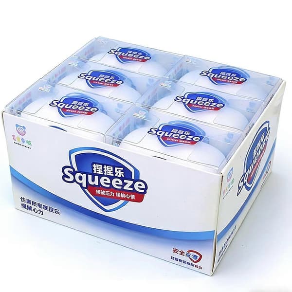 Sæbe Squishy Legetøj, Langsomt Stigende Sæbe Stressbold til Voksne, Blødt Klemme Sensorisk Fidget Legetøj til Angstlindring og Håndafslapning 1pcs