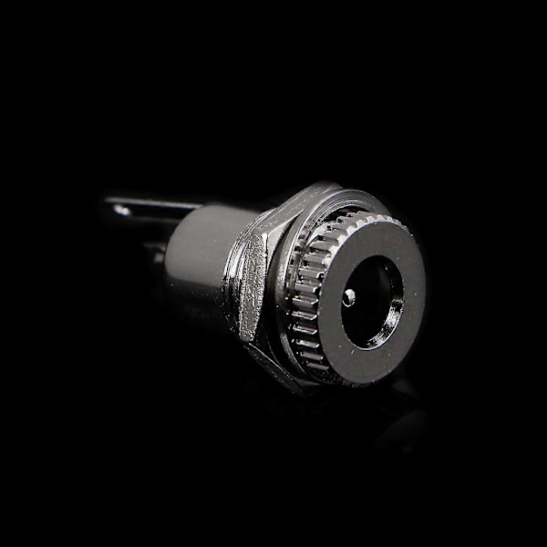 5,5 mm x 2,1 mm DC Strømkontakt Hunn Panelmonteringskontakt